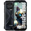 DOOGEE Smartphone (2024), 10800Mah Batteria, Helio G99 20GB + 512GB, 6.58'' FHD+, 50MP