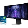 SAMSUNG Monitor Gaming Odyssey OLED G8 (S34BG850), Curvo (1800R), 34'', 3440X1440 WQHD