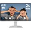 MSI Pro MP2412WDE Monitor PC 60,5 cm (23.8") 1920 x 1080 Pixel Full HD LCD Bianc