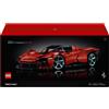 lego Technic Costruzioni Ferrari Daytona SP3 Modello Supercar Rossa Scala 1:8 lego