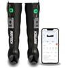 BOOTECH Pressoterapia Wireless per Casa, Massaggiatore Gambe Stanche, Recovery Boots Migliora Circolazione, Recupero Muscolare, Drenaggio Linfatico, Anticellulite, Batteria 3H Controllo App (L)
