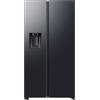 SAMSUNG Frigorifero Side by Side AI Home RS70F65KEF/EF con Dispenser Acqua/Ghiaccio, Wifi con AI Energy Mode, Total No Frost, SpaceMax, 635 L, LxAxP: 91,2 x 178,4 x 72,6 cm, Antracite