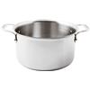 Paderno Casseruola Alta Inox 1 Manico PADERNO Serie 12200 Inox 5-Ply - Diam. 24 cm - H 14 cm