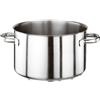 Paderno Casseruola Alta Inox - PADERNO - Serie 1000 - 2 Maniglie - Diam. 18 cm - H 10 - 8 cm - 2 - 7 Lt