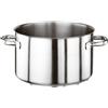 Paderno Casseruola Alta Inox - PADERNO - Serie 1000 - 2 Maniglie - Diam. 20 cm - H 12 cm - 3 - 8 Lt