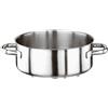 Paderno Casseruola Bassa Inox - PADERNO - Serie 1000 - 2 Maniglie - Diam. 16 cm - H 6 - 5 cm - 1 - 3 Lt
