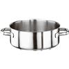 Paderno Casseruola Bassa Inox - PADERNO - Serie 1000 - 2 Maniglie - Diam. 18 cm - H 7 cm - 1 - 8 Lt