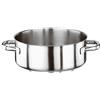 Paderno Casseruola Bassa Inox - PADERNO - Serie 1000 - 2 Maniglie - Diam. 20 cm - H 7 - 5 cm - 2 - 5 Lt