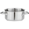 Paderno Casseruola Mezza Alta Inox - PADERNO - Serie 1000 - 2 Maniglie - Diam. 20 cm - H 10 cm - 3 - 1 Lt