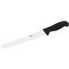 Paderno Coltello Prosciutto Alveolato Paderno - Serie 18000 - 25 cm - Manico Nero