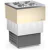 Mondial Framec Vetrina Gelato CARRARA 4 CREAM - 4 Carapine 7.5 L - Temp. -5°C -20°C