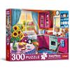 Trefl Puzzle EasyPiece: Mattina in Cucina-300 Pezzi Grandi, Facile da Assemblare, per Adulti e Bambini dai 10 anni, Multicolore, 23102