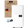 Comedes® Deumidificatore 12 l/24 h - deumidificatore silenzioso con ruote - deumidificazione silenziosa e a risparmio energetico per ambienti residenziali e uffici fino a 25 m²/125 m³ - Demecto 12