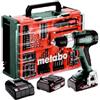 Metabo SB 614053710 - Trapano avvitatore a percussione a batteria, batteria inclusa (18 V, 2 batterie LiPOWER da 2 Ah, diametro foro 13 mm/36 mm, peso 1,6 kg)