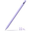 KEEPRO Penna per iPad 2018-2026 con Ricarica Rapida, Anti-Palm e Rilevamento dell'Inclinazione Compatibile con iPad 11/10/9/8/7/6/A16, Mini 7/6/5, Air M4/M3/M2 11/13/5/4/3, Pro M5/M4 13/12.9″/11″-Lilla