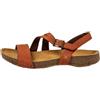 ART 1045 I Breathe, Sandali Bassi Donna, Arancione Scuro, 37 EU