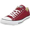 Converse Chuck Taylor All Star Ox, Sneakers Donna, Bordeaux, 38 EU