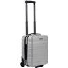 R.Leone Valigia 40x30x20cm Wizzair Vueling Trolley Bagaglio a Mano 2 Ruota in ABS 915 (915 40X30X20cm 2Ruota, Argento)