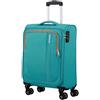 American Tourister Sea Seaker - Spinner S, bagagli a mano, 55 cm, 36 L, Green (Aqua Green)