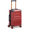 DELSEY PARIS JEEP SUMMIT Valigia 35L 21,7 pollici (55 cm), 6,6 lbs (3 kg), serratura a mano TSA, estensione, custodia per il trasporto, importato ufficiale, Rosso, Taille unique, Custodia rigida per