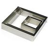 Gobel 863 320 Forma, Quadrata, Acciaio Inox