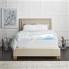 Sealy Mattress Topper Coprimaterasso in Memory Foam, Gel Freddo, Completo