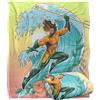 LOGOVISION Aquaman And The Lost Kingdom Aquaman Waves Coperta super morbida al tatto setoso - 152 x 127 cm