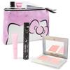 Verybella - Trousse Make Up Hello Kitty, Contiene Palette Con Blush E Illuminante, Mascara Nero E Gloss All'Anguria Per Un Trucco Perfetto Ovunque Tu Vada
