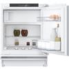 Neff KU2222FD0, N 50, frigorifero compatto sottopiano con congelatore, 82 x 60 cm, capacità totale totale: 110 l, 35 dB, cerniera piatta, capacità utile frigorifero: 93 l, capacità utile congelatore