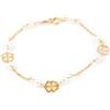 Monde Petit Kinder Armband Gelbgold 18 Karats (750) - Scatola Regalo - Certificato di garanzia