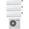 SAMSUNG Condizionatore trialsplit Windfree Avant S2 7000+7000+7000 btu 6.8kw inverter wifi codice prod: AR70F07C1AWNEU(3) AJ068TXJ3KG/