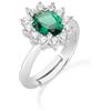 Amen Anello (P) Lady, Anel Silver Tam. 3 (18/20), Prata 925 (3,61 GR), Lady 1,5 cm ANLDGBBVE3 Marca