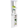 WEBER INDUSTRIES 81049 Siberia Mobile igienica 1 Porta Legno/Pannello di Particelle Bianco 119 x 15 x 30 cm