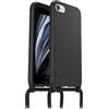 OtterBox Cover React Necklace per iPhone SE (3a/2a gen)/8/7, Nero