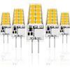Edumov Lampadina LED G4, Bianco Freddo 6500K, 5W Sostituisce 50W Alogena, Non Dimmerabile, AC/DC 12V, 500LM, Piccola Lampadina, Senza Sfarfallio, 5 Pezzi