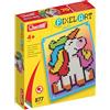 QUERCETTI-Quercetti-0767 Pixel Art Basic Unicorn, Multicolore, 0767