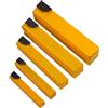 Holibanna 1 kit di utensili per brasatura power tool Microtorni frese per tornio in acciaio tungsteno attrezzo taglierino utensili per tornio in metallo strumenti di tornitura Yellow