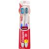 Colgate Spazzolino da denti sbiancante 360 bianco ottico, morbido, 2 pezzi