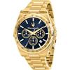 Maserati Orologio Uomo in Acciaio, Cronografo, Analogico, 43 mm, Collezione VELOCITA' - R8873652002