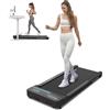 Mobvoi Tapis Roulant AI Intelligente Elettrico Plus Salvaspazio 1-6km/h Sotto la Scrivania Compatto 2 in 1 Walking Pad 2,25 HP Jogging Machine Altoparlante Telecomando TicSports Zwift Kinomap 120 kg
