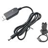 Mengshen Baofeng USB Caricabatterie Cavo per Baofeng UV-5R UV-5RA UV-5RE UV-82 UV-6R BF-F8HP UV-82HP UV-5X3 Walkie Talkie Radio, MS-CB01