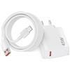 ACANDYA 45W Rapido Caricatore USB con Cavo USB C 2M per XiaoMi Redmi Note 15 14 Pro 5G POCO X7,Caricabatterie Ricarica Rapida per XiaoMi POCO Pad M6 X5 X3 Mi 10T Lite Note 13 14 12S Mi 11 Lite Redmi Pad