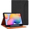 Vakarey Custodia Tablet per Samsung Galaxy Tab S6 Lite 10.4 Pollice con Porta Penne,Protettiva Cover per Samsung Tab S6 Lite 2022,Nero