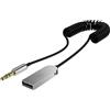 Xingdianfu Ricevitore Bluetooth 5.0 Auto, Adattatore Bluetooth Aux con Jack da 3,5 mm, Microfono Integrato, Ricevitore Audio Plug & Play per Stereo Casa e Auto