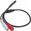 BW Pc audio microfono per Survelliance telecamera di sicurezza CCTV