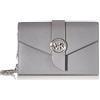 Michael Kors 32s0s00c6l050, Borsa da Crossbody Donna, Grigio, Einheitsgröße