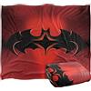 LOGOVISION Batman Batman And Robin Logo Coperta super morbida al tatto setoso - 152 x 127 cm
