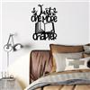 Wallity Hanah Home Elegante accessorio decorativo da parete in metallo, 40 x 55 cm, 100% metallo, spessore 1,5 mm, peso leggero (0,74 kg), perfetto per la decorazione moderna della casa