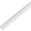DMiotech 8mmx5m(16.4ft) Fibra vetro Manicotto Isolante Piccolo Linee Tessuto Tubo per Filo Protezione con Silicone Bianco