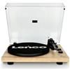 Lenco LBT188PI Giradischi Bluetooth - Giradischi- Da USB a PC - Pre-amplificatore - MMC AT3600 - Trasmissione a cinghia - Anti-skating - Controllo Start/Stop - RCA - Copertura antipolvere - Legno